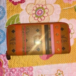 MCM multicolored wallet